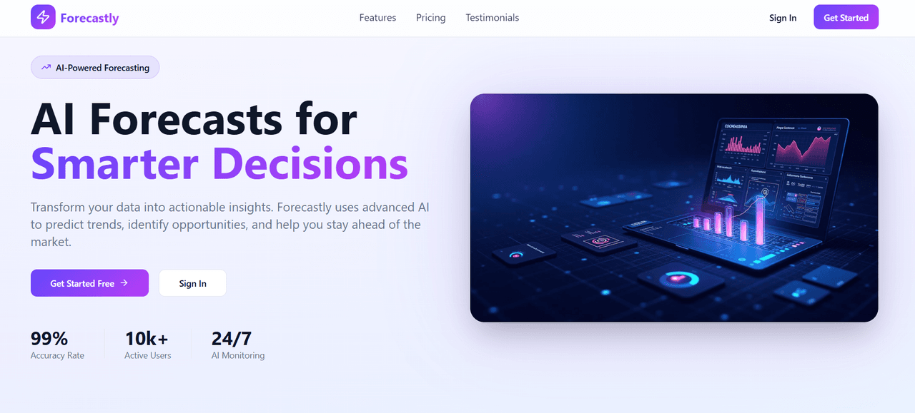 Sales Forecasting Platform